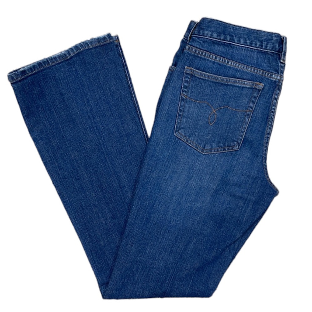 Lauren Jeans Co. Premium Women’s Sz 8 Regular Fit Boot Cut Blue Denim Jeans